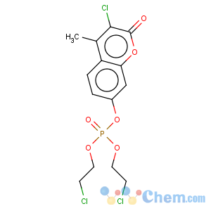 CAS No:321-55-1 Phosphoric acid,bis(2-chloroethyl) 3-chloro-4-methyl-2-oxo-2H-1-benzopyran-7-yl ester