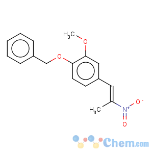 CAS No:321125-48-8 Benzene,2-methoxy-4-(2-nitro-1-propen-1-yl)-1-(phenylmethoxy)-