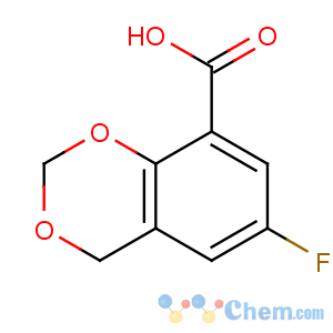 CAS No:321309-28-8 6-fluoro-4H-1,3-benzodioxine-8-carboxylic acid