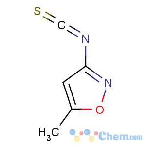 CAS No:321309-33-5 3-isothiocyanato-5-methyl-1,2-oxazole