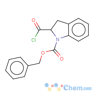 CAS No:321309-39-1 1H-Indole-1-carboxylicacid, 2-(chlorocarbonyl)-2,3-dihydro-, phenylmethyl ester