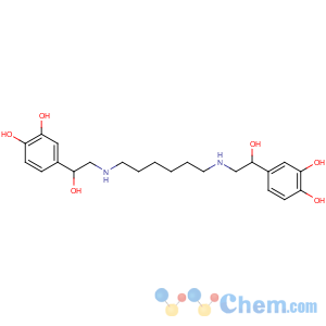CAS No:3215-70-1 4-[2-[6-[[2-(3,<br />4-dihydroxyphenyl)-2-hydroxyethyl]amino]hexylamino]-1-hydroxyethyl]<br />benzene-1,2-diol