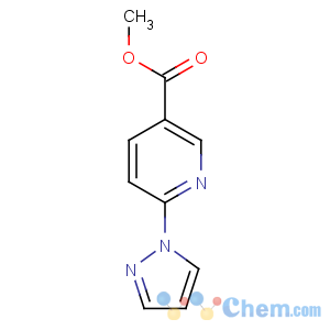 CAS No:321533-62-4 methyl 6-pyrazol-1-ylpyridine-3-carboxylate