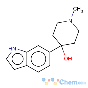 CAS No:321744-84-7 4-(1h-indol-6-yl)-1-methyl-piperidin-4-ol