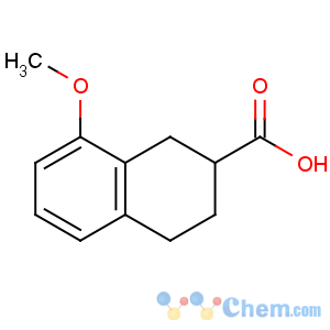 CAS No:32178-63-5 8-methoxy-1,2,3,4-tetrahydronaphthalene-2-carboxylic acid