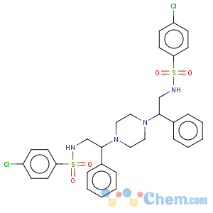 CAS No:321944-92-7 2-{4-[1-(4-Chlorophenylsulfonamidomethyl)propyl]piperazin-1-yl}butan-1-(4-chlorophenylsulfonamide