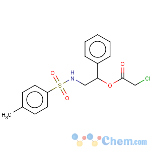 CAS No:321977-32-6 Chloro-acetic acid 1-phenyl-2-(toluene-4-sulfonylamino)-ethyl ester