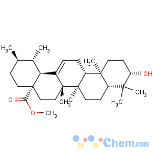 CAS No:32208-45-0 Urs-12-en-28-oic acid,3-hydroxy-, methyl ester, (3b)-