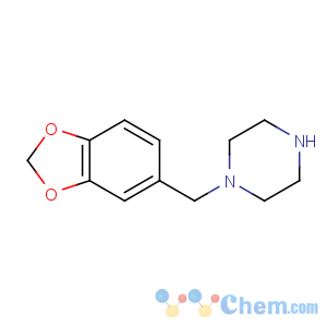 CAS No:32231-06-4 1-(1,3-benzodioxol-5-ylmethyl)piperazine