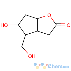 CAS No:32233-40-2 (3aR,4S,5R,6aS)-5-hydroxy-4-(hydroxymethyl)-3,3a,4,5,6,<br />6a-hexahydrocyclopenta[b]furan-2-one