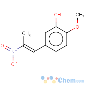 CAS No:322474-08-8 Phenol,2-methoxy-5-(2-nitro-1-propen-1-yl)-