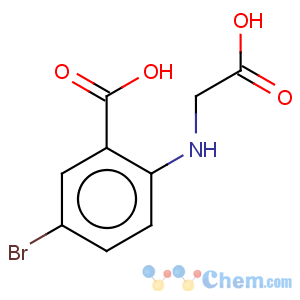 CAS No:32253-75-1 Benzoic acid,5-bromo-2-[(carboxymethyl)amino]-