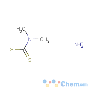 CAS No:3226-36-6 Carbamodithioic acid,N,N-dimethyl-, ammonium salt (1:1)