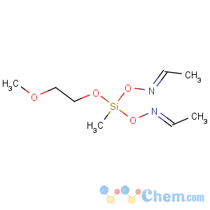 CAS No:32350-96-2 Bisacetaldehyde-O,O'-[(2-Methoxyethoxy)Methylsilylene]Dioxime
