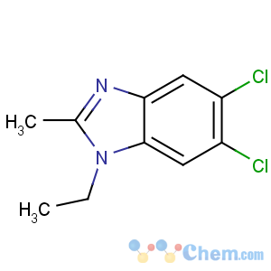 CAS No:3237-62-5 5,6-dichloro-1-ethyl-2-methylbenzimidazole