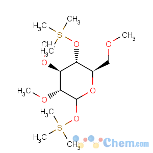 CAS No:32388-39-9 2-o,3-o,6-o-trimethyl-1-o,4-o-bis(trimethylsilyl)-d-glucopyranose