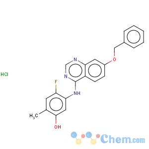 CAS No:324077-30-7 5-((7-Benzyloxyquinazolin-4-yl)amino)-4-fluoro-2-methylphenol hydrochloride