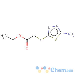 CAS No:32418-24-9 Acetic acid,2-[(5-amino-1,3,4-thiadiazol-2-yl)thio]-, ethyl ester