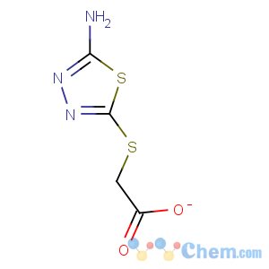 CAS No:32418-26-1 Acetic acid,2-[(5-amino-1,3,4-thiadiazol-2-yl)thio]-