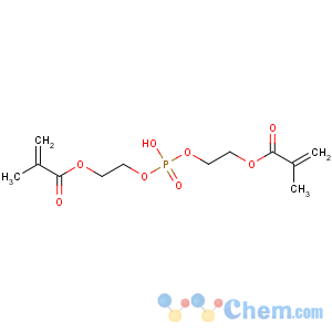 CAS No:32435-46-4 2-[hydroxy-[2-(2-methylprop-2-enoyloxy)ethoxy]phosphoryl]oxyethyl<br />2-methylprop-2-enoate