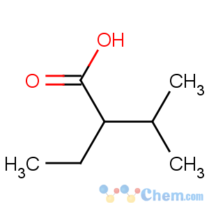 CAS No:32444-32-9 Butanoicacid, 2-ethyl-3-methyl-