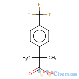 CAS No:32445-89-9 Benzeneacetic acid, a,a-dimethyl-4-(trifluoromethyl)-