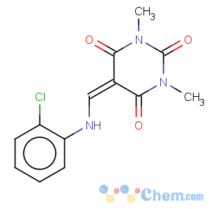 CAS No:324545-66-6 5-[(2-Chloro-phenylamino)-methylene]-1,3-dimethyl-pyrimidine-2,4,6-trione