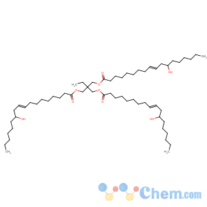 CAS No:32455-57-5 2-Ethyl-2-[[(12-Hydroxyoctadec-9-Enoyl)Oxy]Methyl]Propane-1,3-Diyl Bis(12-Hydroxyoctadec-9-Enoate) Stereoisomer