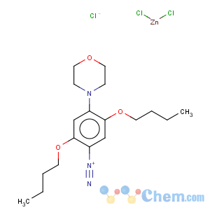 CAS No:32457-96-8 2,5-DIBUTOXY-4-MORPHOLINOBENZENEDIAZONIUM CHLORIDE ZINC CHLORIDE