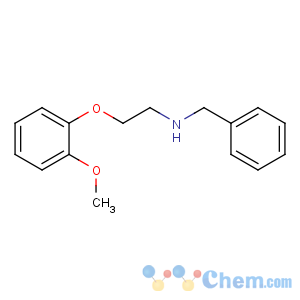 CAS No:3246-03-5 N-benzyl-2-(2-methoxyphenoxy)ethanamine