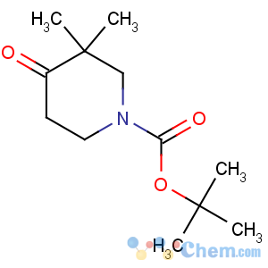 CAS No:324769-06-4 tert-butyl 3,3-dimethyl-4-oxopiperidine-1-carboxylate