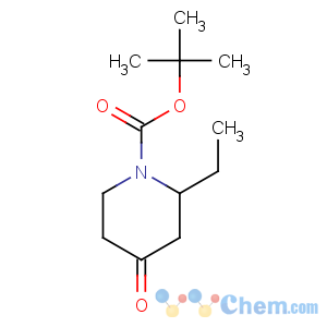 CAS No:324769-07-5 tert-butyl 2-ethyl-4-oxopiperidine-1-carboxylate