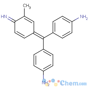 CAS No:3248-93-9 4-[(4-aminophenyl)-(4-imino-3-methylcyclohexa-2,<br />5-dien-1-ylidene)methyl]aniline