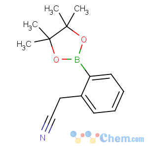 CAS No:325141-71-7 2-[2-(4,4,5,5-tetramethyl-1,3,2-dioxaborolan-2-yl)phenyl]acetonitrile