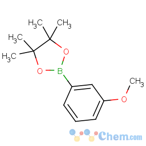 CAS No:325142-84-5 2-(3-methoxyphenyl)-4,4,5,5-tetramethyl-1,3,2-dioxaborolane