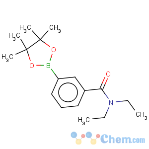 CAS No:325142-97-0 N,N-diethyl-3-(4,4,5,5-tetramethyl-1,3,2-dioxaborolan-2-yl)benzamide