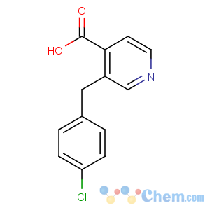 CAS No:325162-36-5 3-[(4-chlorophenyl)methyl]pyridine-4-carboxylic acid