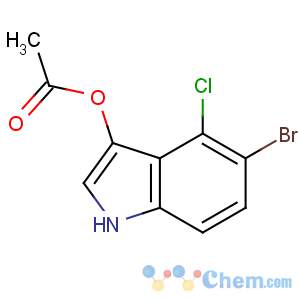 CAS No:3252-36-6 (5-bromo-4-chloro-1H-indol-3-yl) acetate