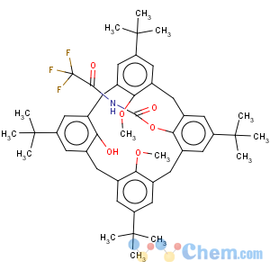 CAS No:325776-12-3 25,27-Dimethoxy-26-(N-trifluoroacetyl)carbamoyloxy-p-tert-butylcalix[4]arene