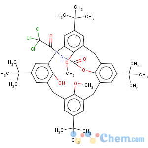 CAS No:325776-13-4 25,27-Dimethoxy-26-(N-trichloroacetyl)carbamoyloxy-p-tert-butylcalix[4]arene
