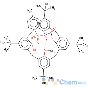 CAS No:325776-14-5 25,27-Dimethoxy-26-(N-tosyl)carbamoyloxy-p-tert-butylcalix[4]arene