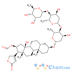 CAS No:3261-53-8 Card-20(22)-enolide,3-[(O-2,6-dideoxy-b-D-ribo-hexopyranosyl-(1®