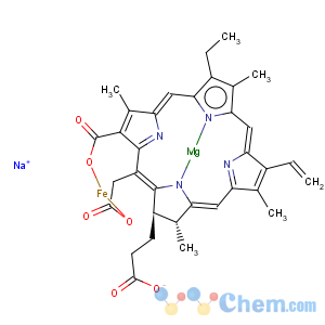 CAS No:32627-52-4 Ferrate(3-),[(7S,8S)-3-carboxy-5-(carboxymethyl)-13-ethenyl-18-ethyl-7,8-dihydro-2,8,12,17-tetramethyl-21H,23H-porphine-7-propanoato(5-)-kN21,kN22,kN23,kN24]-, sodium hydrogen (1:2:1),(SP-4-2)-