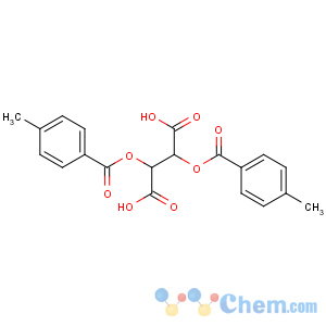 CAS No:32634-68-7 (2S,3S)-2,3-bis[(4-methylbenzoyl)oxy]butanedioic acid