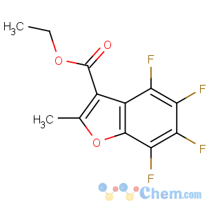 CAS No:3265-71-2 ethyl 4,5,6,7-tetrafluoro-2-methyl-1-benzofuran-3-carboxylate