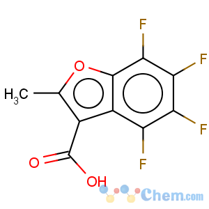 CAS No:3265-72-3 3-Benzofurancarboxylicacid, 4,5,6,7-tetrafluoro-2-methyl-