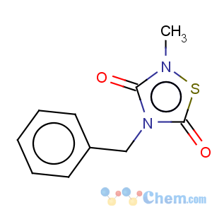 CAS No:327036-89-5 1,2,4-Thiadiazolidine-3,5-dione,2-methyl-4-(phenylmethyl)-