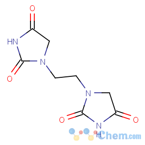 CAS No:32705-90-1 2,4-Imidazolidinedione,1,1'-(1,2-ethanediyl)bis-