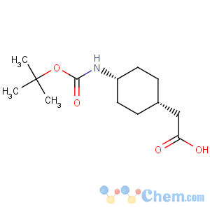 CAS No:327156-95-6 Cyclohexaneacetic acid,4-[[(1,1-dimethylethoxy)carbonyl]amino]-, cis-