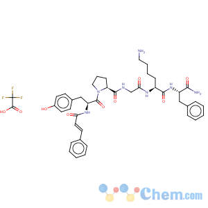 CAS No:327177-34-4 L-Phenylalaninamide,N-[(2E)-1-oxo-3-phenyl-2-propen-1-yl]-L-tyrosyl-L-prolylglycyl-L-lysyl-